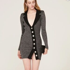 Retrofete Mimi Metallic Mini Dress